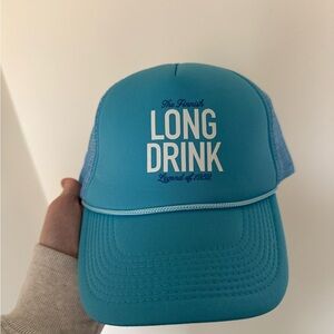 Long Drink trucker hat